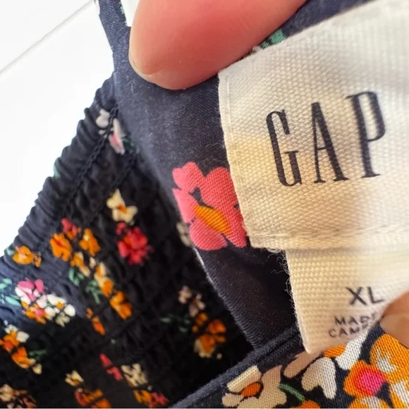 LAST CALL FINAL PRICE GREAT DEAL GAP  Dress adjustable straps smocked back XL - Picture 5 of 6